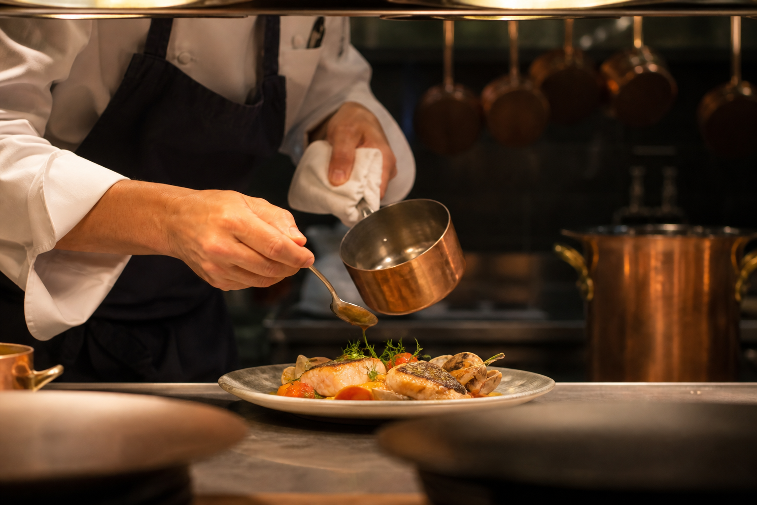 Passe de cuisine à Lasagerie Marseille